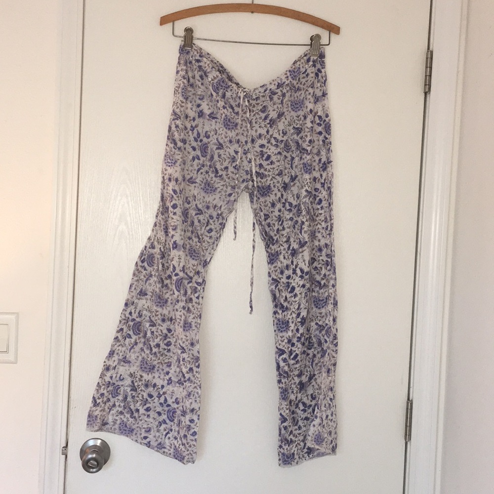 Tysa Lightweight Cotton Drawstring Lounge Pants